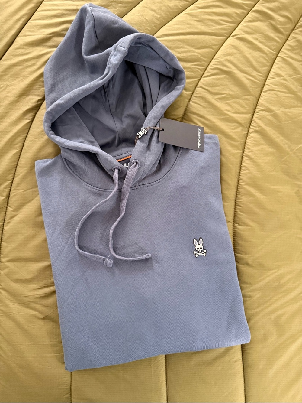 Psycho Bunny ☠️ Men’s Hoodie in Vintage Indigo
